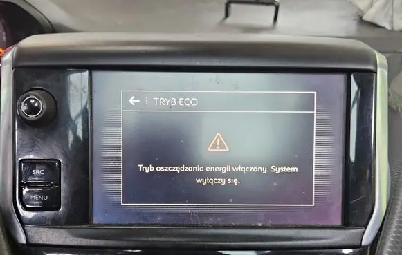 Peugeot 2008 I Screen/display/small screen 9812046980 IMPRK1601101