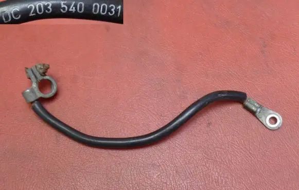 Mercedes-Benz C W203 Negative earth cable (battery) A2036400031