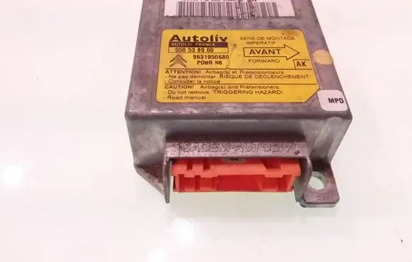 Citroen Xsara Airbag control unit/module 550538900