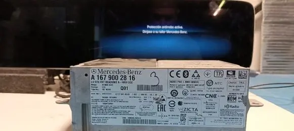 Mercedes-Benz GLE W167 Radio/CD/DVD/GPS head unit A1679002816