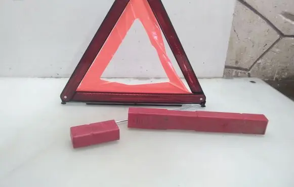Emergency warning sign