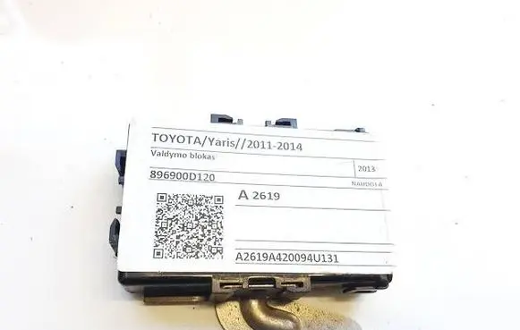 Toyota Yaris Other control units/modules 96900D120 896900D120