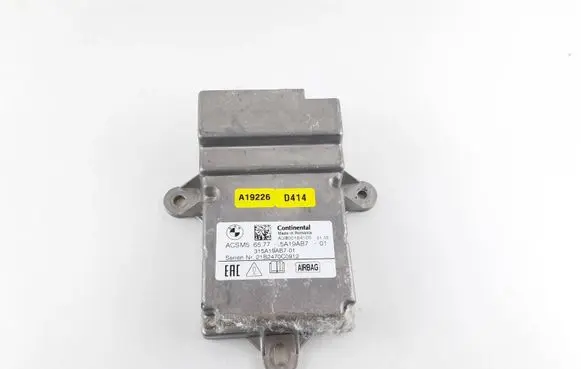 BMW 3 G20 G21 Airbag control unit/module 5A19AB7 65.77-5A19AB7 65775A19AB7