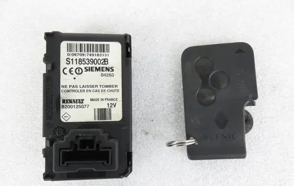 Renault Scenic II - Grand scenic II Ignition key card reader S118539002B 8200125077