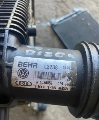 Seat Altea XL Intercooler radiator 1K0145803 L3738 1030859