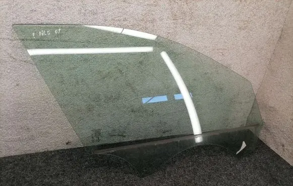 Jaguar F-Pace Front door window glass four-door