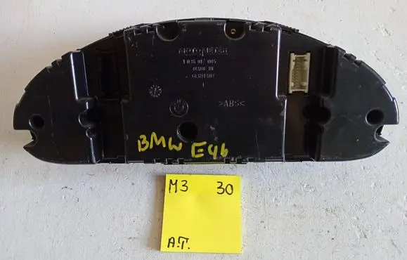 BMW 3 E46 Speedometer (instrument cluster) 6910275 0263606385 1036017005