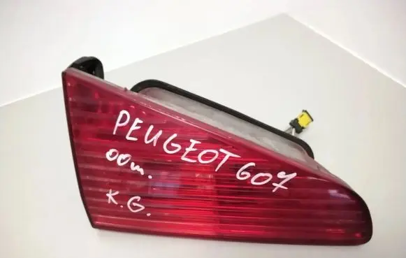 Peugeot 607 Tailgate rear/tail lights E29008 2543