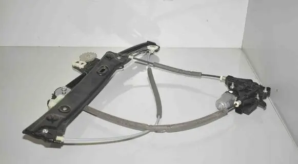 Front door window regulator with motor