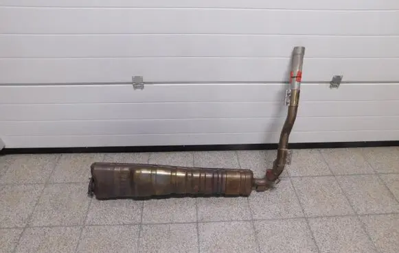 Volkswagen Polo VI Exhaust gas pipe 2q0253411