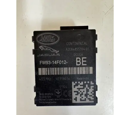 Jaguar XE Other control units/modules FW9314F012 A2084855304 40398036