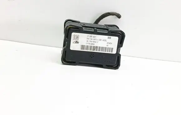 Opel Astra H ESP acceleration yaw rate sensor 13208665 10170103623