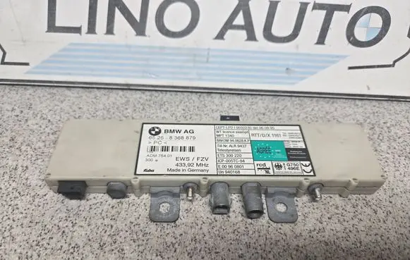 BMW 5 E39 Antenna control unit 65258368879 ADM75401 43392MHZ