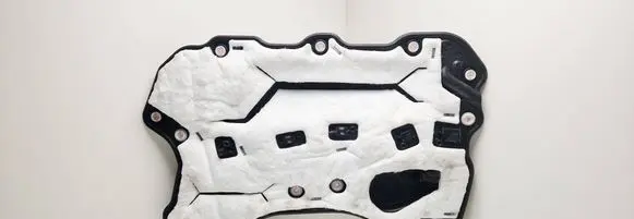 BMW 7 F01 F02 F03 F04 Front door sound insulation 51487179516 586509