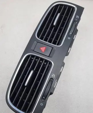 Volkswagen Golf VI Dash center air vent grill 5K0819743D 5K0819728N 5K0815735D