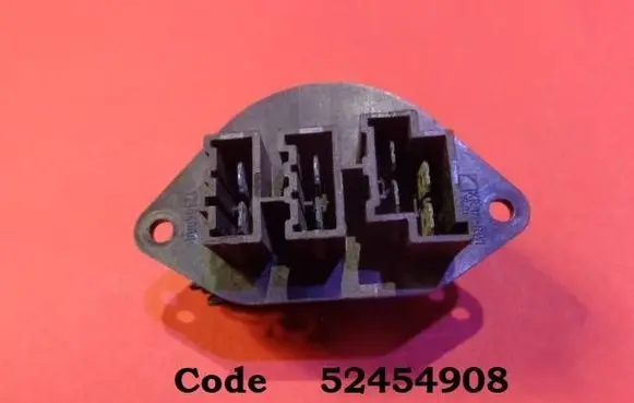 Volvo 740 Heater blower motor/fan resistor 52454908