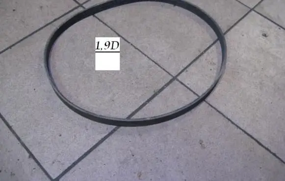 Peugeot Expert Alternator belt 