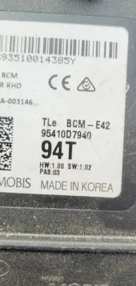 Hyundai Tucson TL CAS control unit/module 95410D7940 3510014385Y