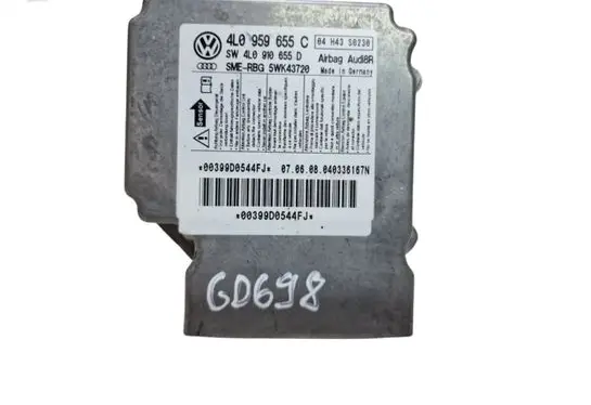 Audi Q7 4L Airbag control unit/module 4L0959655C 4L0910655D