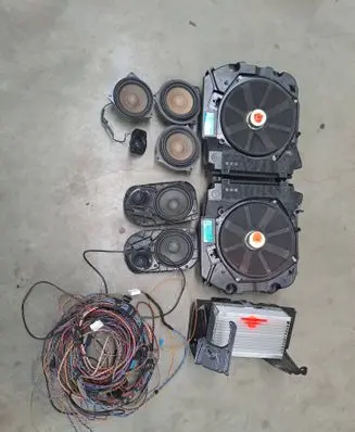 BMW 5 F10 F11 Audio system kit 9169686 48000301 28010B0042