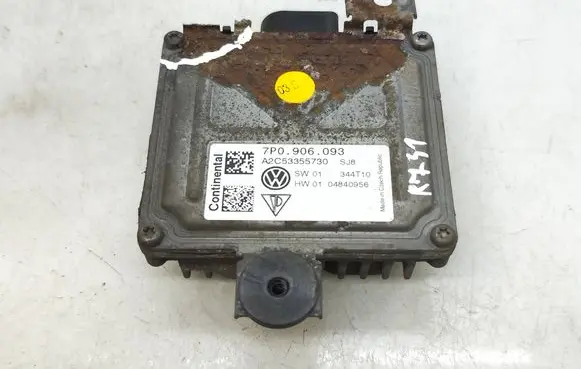 Porsche Cayenne (92A) Fuel injection pump control unit/module 7P0906093 A2C53355730 04840956