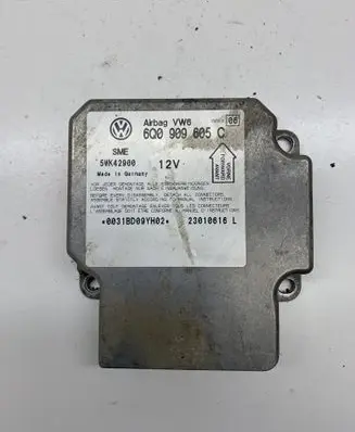 Volkswagen PASSAT B5.5 Airbag control unit/module 6Q0909605C 5WK42900