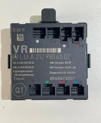 Mercedes-Benz E W212 Door control unit/module A2129004502 A2129028101