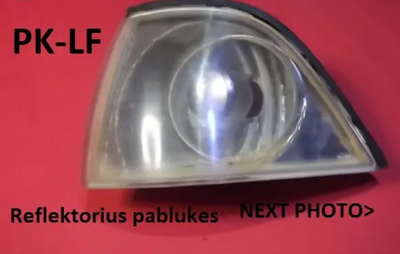 Front indicator light