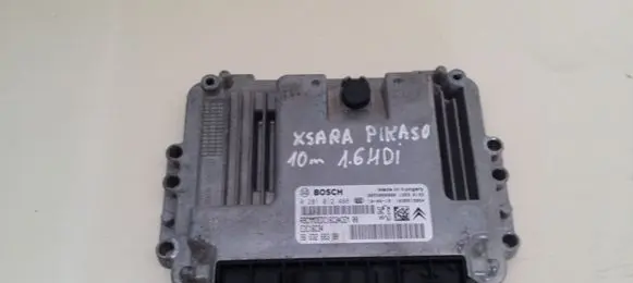 Citroen Xsara Picasso Engine control unit/module 9663268380 0281012468