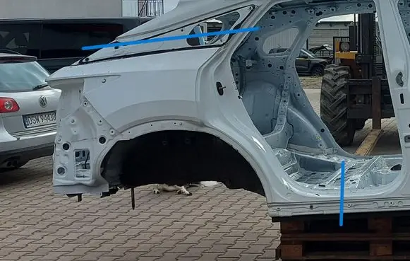 Lexus RX V Front wheel arch liner splash guards TYLBLOTPAS