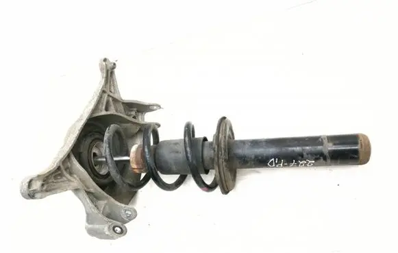 Front shock absorber with coil spring