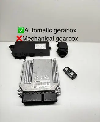BMW 5 E60 E61 Engine ECU kit and lock set 1039S34186 8509034 170100782
