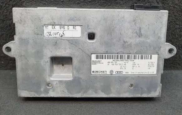 Audi Q7 4L MMI control unit 4L0910729E 4E0035729