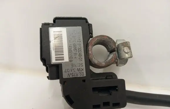 BMW 5 E60 E61 Negative earth cable (battery) 9132249 6112913224901 6986795