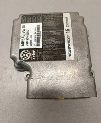 Seat Alhambra (Mk2) Airbag control unit/module 7N0959655C 2512100P 221098115