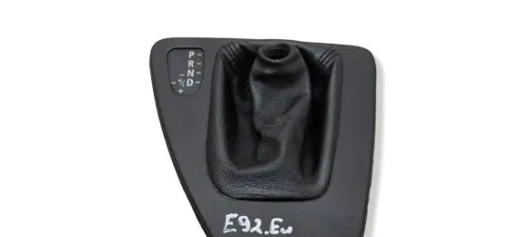 BMW 3 E92 E93 Gear lever shifter trim leather/knob 7155643