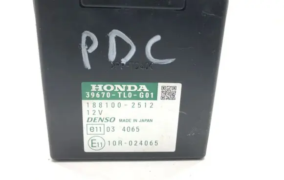 Honda Accord Parking PDC control unit/module 39670-TLO-G01