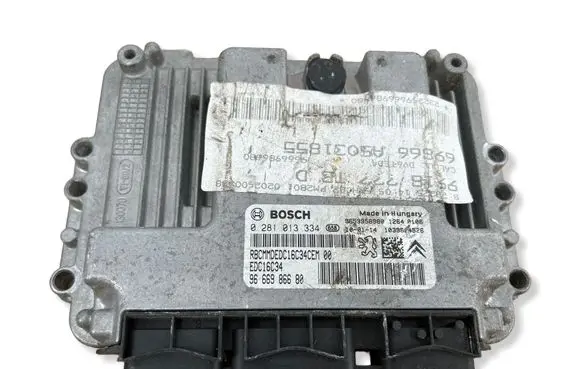Peugeot 3008 II Engine control unit/module 0281013334 9653958980 9666986680