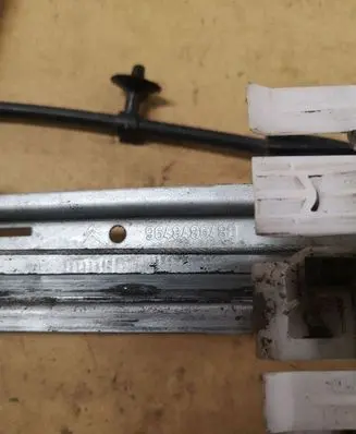 Citroen C5 Front window lifting mechanism without motor 9648486480 995746