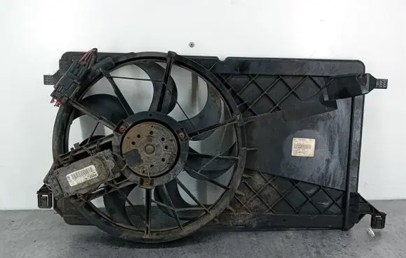 Electric radiator cooling fan