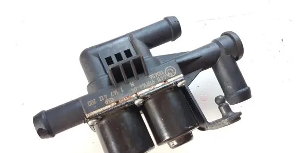 Coolant heater control valve