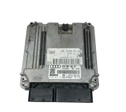 Audi A6 S6 C6 4F Engine control unit/module 4F0907401B 4F2910402D 0281013177