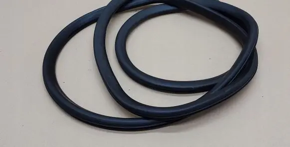 Front door rubber seal