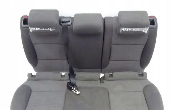 Audi A3 S3 A3 Sportback 8P Seat set AUDI_A3_8P_03-12_FOTEL_KANAPA_TYŁ_5d_SPORTBACK