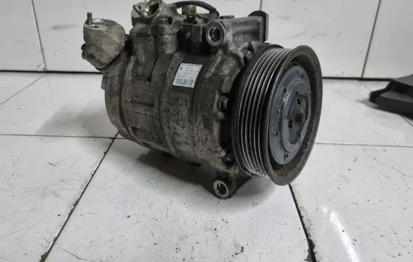BMW 5 E60 E61 Air conditioning (A/C) compressor (pump) 6956715 7SEU17C GE4471903778