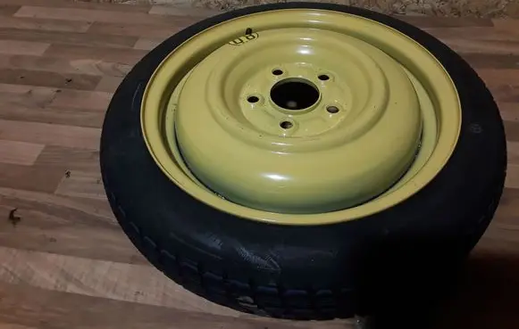 Mazda 3 II R15 spare wheel 99654I4050 K6047 J154TDOT