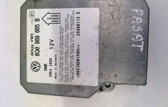 Volkswagen PASSAT B5 Airbag control unit/module 6Q0909605B 5WK42869