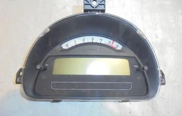 Citroen C3 Speedometer (instrument cluster) 9660225880