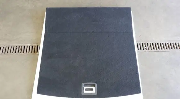 Porsche Cayenne (92A) Trunk/boot floor carpet liner 7P5863546G