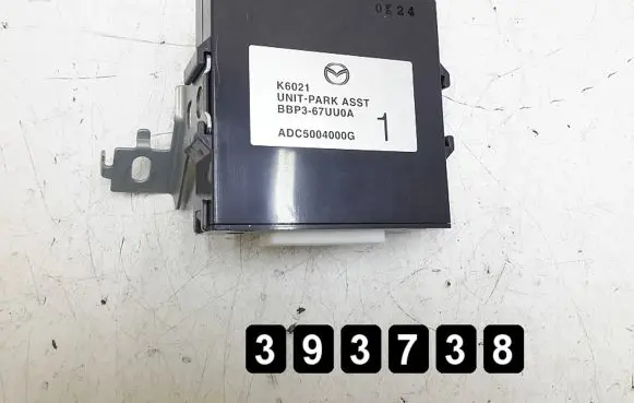 Mazda 3 II Parking PDC control unit/module bbp367uu0a